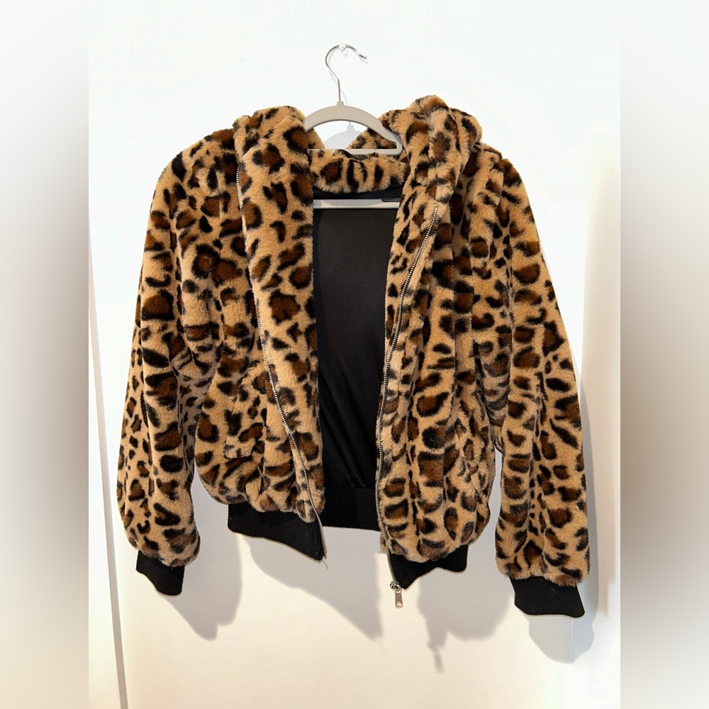 Cheetah print jacket